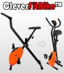 CleverFitBike – Σπαστό Ποδήλατο Γυμναστικής με σέλα