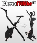 CleverFitBike – Σπαστό Ποδήλατο Γυμναστικής με σέλα