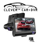 Clever CarDVR – Τριπλή Κάμερα Αυτοκινήτου με κάμερα οπισθοπορείας