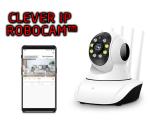 Clever IPcam, IP WiFi κάμερα ρομποτική περιστρεφόμενη 360°