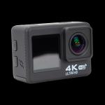 Clever ActionCam V4 Dual screen - Mε 2 οθόνες, καταγραφή έως 4κ/60fps, λειτουργία Dash cam, Aδιάβροχη θήκη και Ελληνικό Μενού