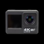 Clever ActionCam V4 Dual screen - Mε 2 οθόνες, καταγραφή έως 4κ/60fps, λειτουργία Dash cam, Aδιάβροχη θήκη και Ελληνικό Μενού