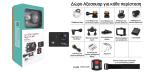 Clever ActionCam V3 – Με πραγματικό 4K, Ανάλυση 20MP και 120 FPS – Η Μοναδική με Ελληνικό Μενού